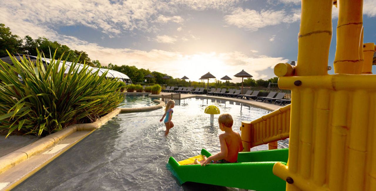 Waterpark for kids in France